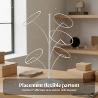 Metal Hat Display Rack Space-Saving Design Freestanding Hat Tree for Shop Owners