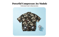 Lightweight Design Air Conditioned Work Clothes Proof Cooling Fan Work Jacket Fast Charging for Women, Hot Weather, Gardening, Warehouses