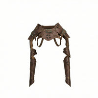 Shoulder Battle Gear with Arm Guards Steampunk Arm Guards Costume Bracer for Stage Performance