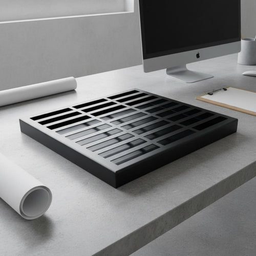 Stone Sample Holder Continuous Bonding Stone Sample Display Tray Building Material Display Stand Sturdy Duty for Architects