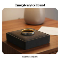 Couples Matching Band Long-Lasting Material Matching Couple Rings Polished