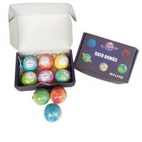 6 Pieces Bath Set Skin Moisturizing Bath Fizzies for Bathroom