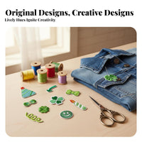 Easy to Apply Embroidered Embroidery Applique Assorted Design S Decorative Clothing Embroidery Applique Colorful for DIY Enthusiast S