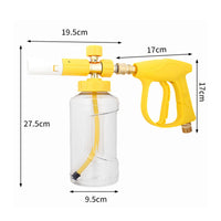 High Pressure Foam Cannon Wide Mouth Bottle Pressure Washer Foam Cannon