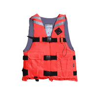 Buoyancy Life Vest Adjustable Flotation Device Sleeveless for Rafting, Swimming