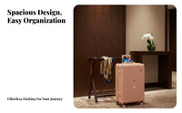 Hardside Carry-on Lightweight Design Ribbed Hardside for Airport