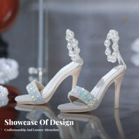 1/4 Scale Doll Shoes Anti-Yellowing Resin 1/4 Scale Doll heel Elegant Design BJD High Heel Sandals
