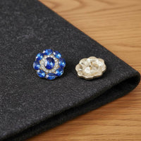 Crystal Flower Buttons Sparkling Crystal Flower Button Versatile