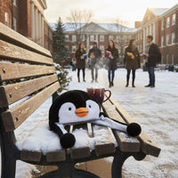 Penguin Earflap Hat Warm Penguin Hat Ear Protection for Outdoor, Women