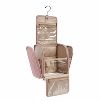 Waterproof Toiletry Case Cosmetic Organizer Hanging Bag Multi-compartment Storage Water-resistant Material Quick Access Layout Suitable for Bathroom Hotel Stay Travel Home Decoration Gift Giving