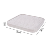 4 Pieces Linen Jewelry Tray Soft Lined Home Storage Scratch Protection
