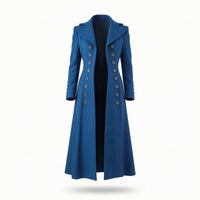 Double-Breasted Coat Tailored Overcoat Retro for Cosplayers