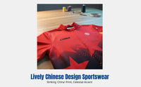Autumn Winter Kids Cycling Jersey, Fleece Long Sleeve, Breathable, Unisex, Red, Full Zipper