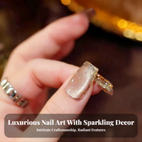 Removable Trapezoid Press On Nails