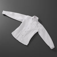 1/6 Scale Shirt Collared Male Doll Shirt Sewn Cuffs