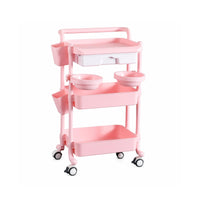 Beauty Trolley Versatile Salon Trolley Heavy Duty for Clinics, Nail Technicians