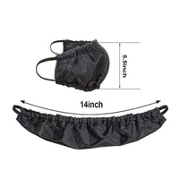 5 Pieces Beard Bandana Lightweight Facial Hair Cover Adjustable for Haircut