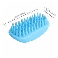 Dog Bath Brush Sensitive Skin Friendly Pet Shampoo Brush Waterproof for Grooming