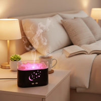 Crystal Mineral Lamp Humidifier Quiet Operation Effect Humidifier for Bedroom