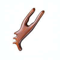 Sandalwood Ear Reflexology Tool Acupoint Stimulation Wooden Ear Massage Tool