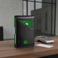 Carbon Fiber Bifold Wallet Blocking Slim Bifold Wallet Long-Lasting