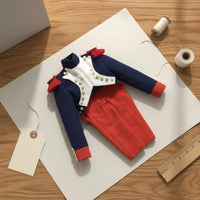 Napoleonic Jacket Model Historically Inspired Design 1/6 Scale Officer Uniform 1/6 Scale Jacket Detailed Reproduction