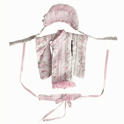 Doll Kimono Waist Sash Doll Kimono Set Tie Closure