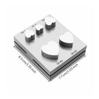 Heart Shape Punch Die High Hardness Disc Set Wear Resistant