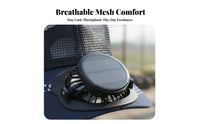 Sun Protection Solar Powered Fan Hat Lightweight Cooling Fan Hat Adjustable Fit for Men, Adults, Construction Site, Gardening, Fishing