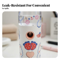 Compact and Lightweight Rechargeable Nano Mist Sprayer Leak-Proof Nano Facial Mister Visible Water Reservoir for Students, Makeup Users