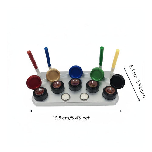 Watch Oil Dish Metal Watch Oiler Easy to Clean for Watchmakers