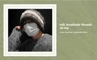 Slouchy Winter Cap Thick Knit Warm Breathable Unisex