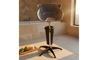 Adjustable Shampoo Bowl Professional Look Salon Hair Washing Station Lightweight Portable Hair Wash Sink for Barbers
