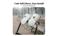 2 Pieces Winter Baby Carriage Handle Cover Windproof Baby Carriage Handlebar Mittens Pushchair Handlebar Mittens Easy to Install
