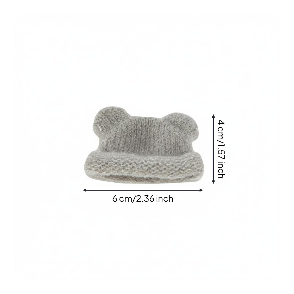 OB11 Doll Hat Doll Bear Ear Hat Adorable Design Bear Ear cap for Hobbyists, Toy Customization