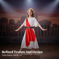 Ancient Roman Costume Historical Theme Roman Emperor Robe Traditional Al Deity Costume Family Matching Caesar Toga Away Fit