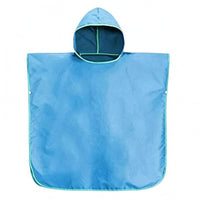 Children's Bath Poncho Pullover Snap-Button Bath Poncho Quick Dry