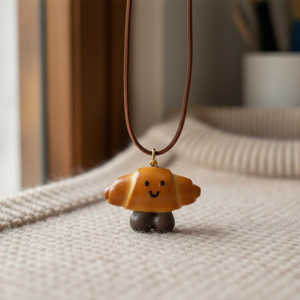 Bread Necklace Novel Design Neck Jewelry Gift