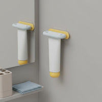 Wall-Mounted Toothpaste Dispenser Easy Press Manual Tube Dispenser Included