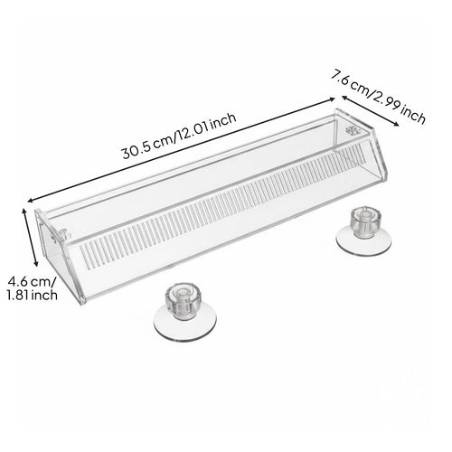 Acrylic Hairpiece Storage Box Multi-Purpose Wall Mounted Hairpiece Hanger