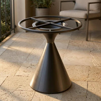 Carbon Steel Pedestal Table Base Crossed Support Supports Dining Table Base Silver-Toned Finish Furniture Hardware 73 Cm Tall