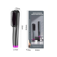 Cordless Straightening Comb Ceramic Heated Straightening Comb