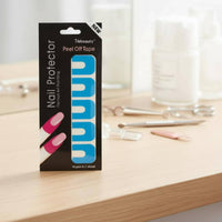 10 Pieces Nail Polish Protector Sticker Easy to Apply Nail Polish Spill Guard