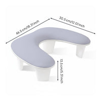 U-Shaped Nail Limb Restsimple to Clean Salon Tools Space Saving