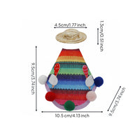 Mexican Goose Costume Set Colorful Mexican Goose Costume Reusable