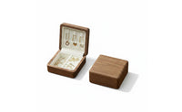 Walnut Jewelry Box Giftable Wood Jewelry Box Scratch-Resistant