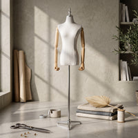 Female Mannequin Torso Glossy Mannequin Torso Lightweight for Boutiques
