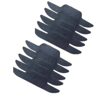 10 Pieces Collar Sticker Ultra-Thin Single-Use Neck Tape Extended