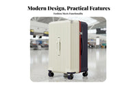 Large Capacity 20-Inch Rolling Luggage Lightweight 20 Inch Rolling Luggage Noiseless Wheels for Men, Women, Vacation, Business Trip, Airport