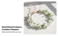 Children Princess Crystal Flower Headband, Floral Girl Performance Hairpiece, Sweet Elegant Design, Multiple Styles